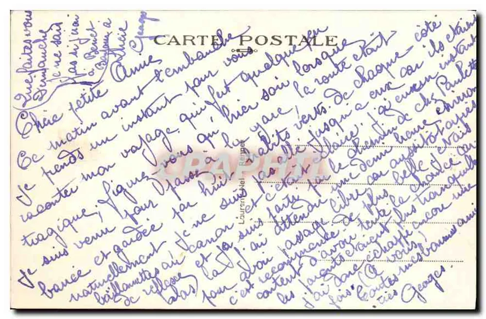 Sainte-Anne-d'Yuray — Die Fontäne und die Basilika — n° 2938 - Rückseite