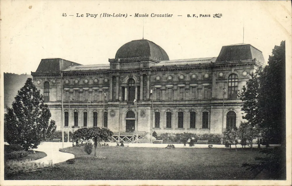 Le Puy (Hte-Loire) — Museu Crozatier — B.F., Paris - Frente