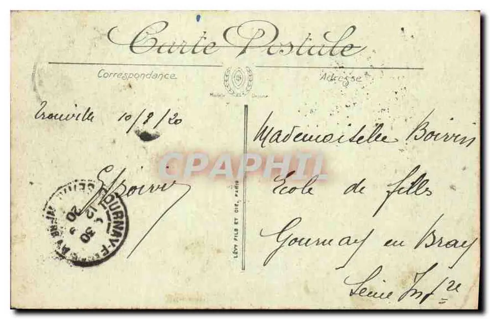 Deauville — Vista geral — LL. — 197 - Verso