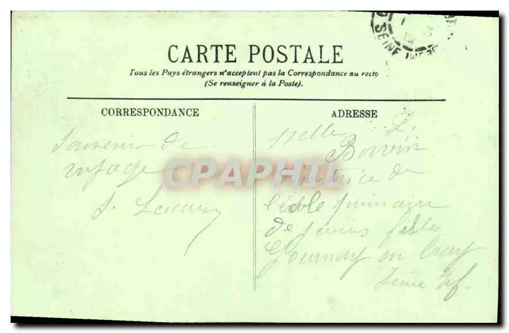 Amiens — La Catedral — Grupo de Reyes — Edición Raoult — n°170 - Reverso