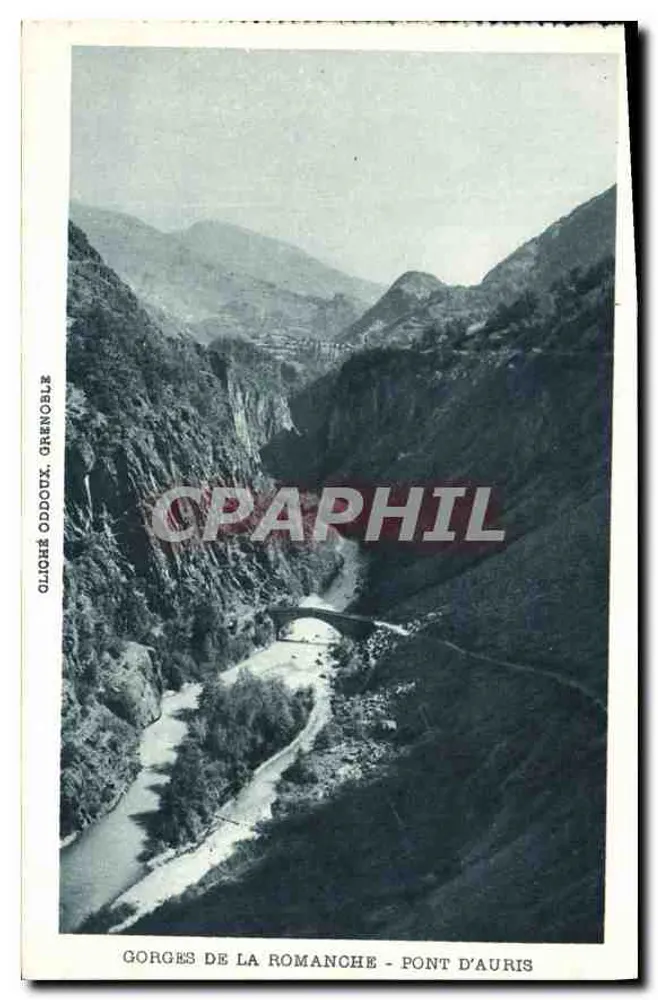 Gorges da Romanche - Ponte de Auris — Oliché Oddoux, Grenoble - Frente