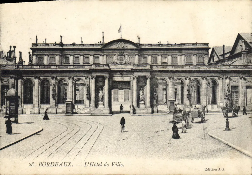 Bordeaux — A Prefeitura — Edição J.G. - Frente
