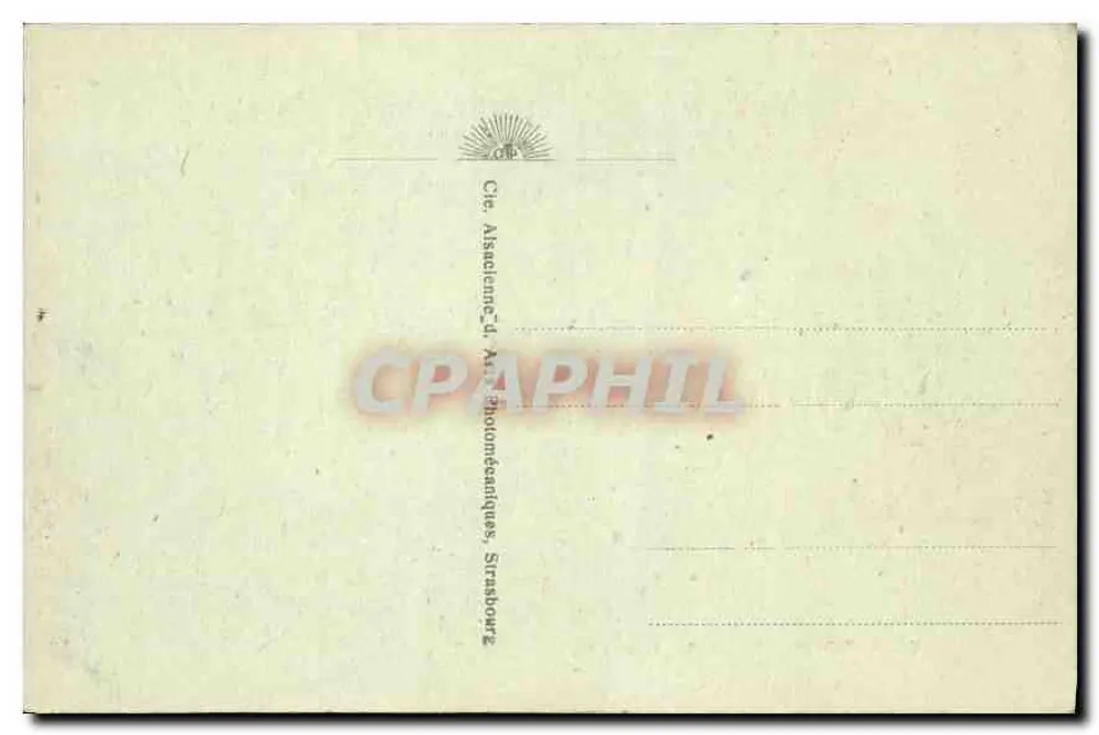 Boulogne-sur-Mer — Tempo forte — Cie Alsacienne d'Art Phonographique, Strasbourg - Verso