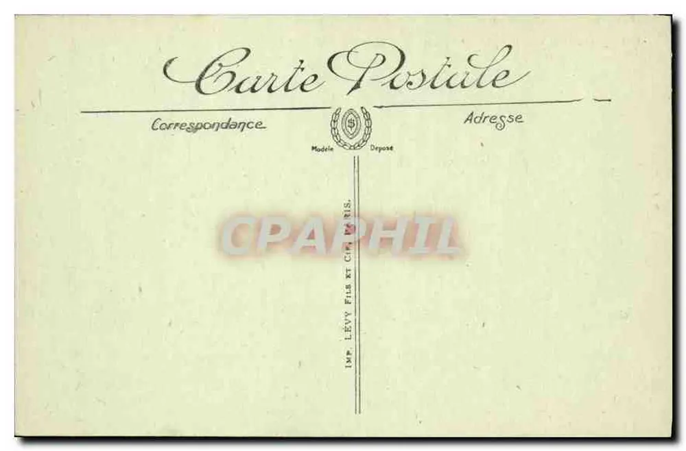 Boulogne-sur-Mer — Damm Sainte-Beuve — LL, Nr. 121 - Rückseite