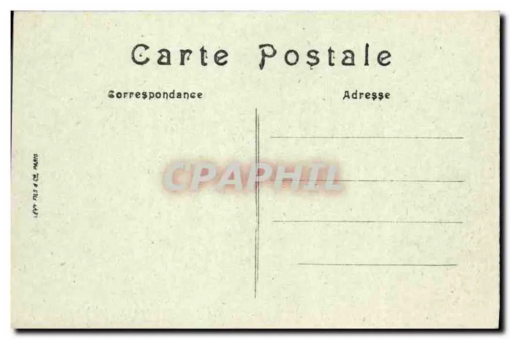 Chambéry — O Palácio de Justiça — LL. n° 03 - Verso