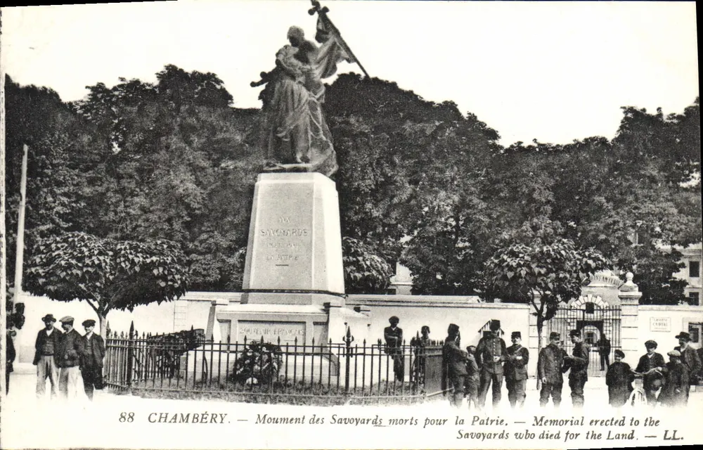 Chambéry — Denkmal für die Savoyarden, die für das Vaterland starben — LL - Vorderseite