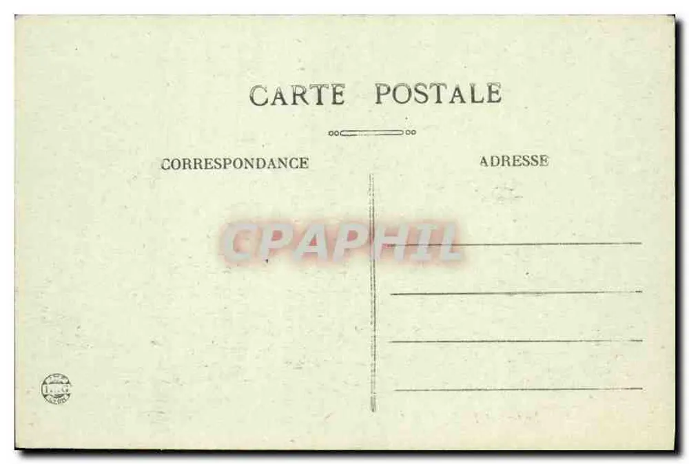 LYON — Vista del Grand Théâtre — E.R. - Verso