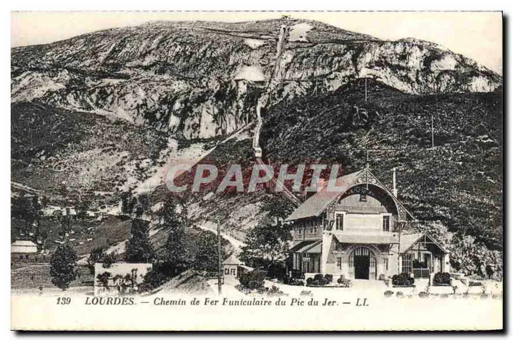 Lourdes — Chemin de Fer Funiculaire du Pic du Jer — LL - Frente