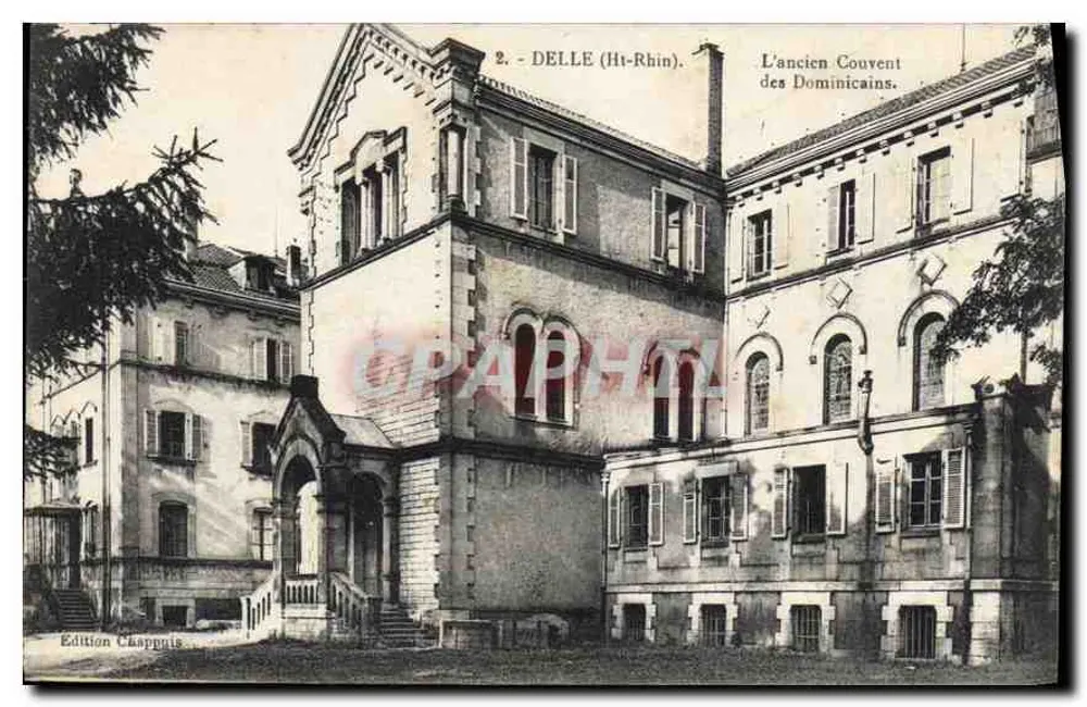 Delle (Haut-Rhin) — Das ehemalige Dominikanerkloster — Ausgabe Chappuis, n°2 - Vorderseite