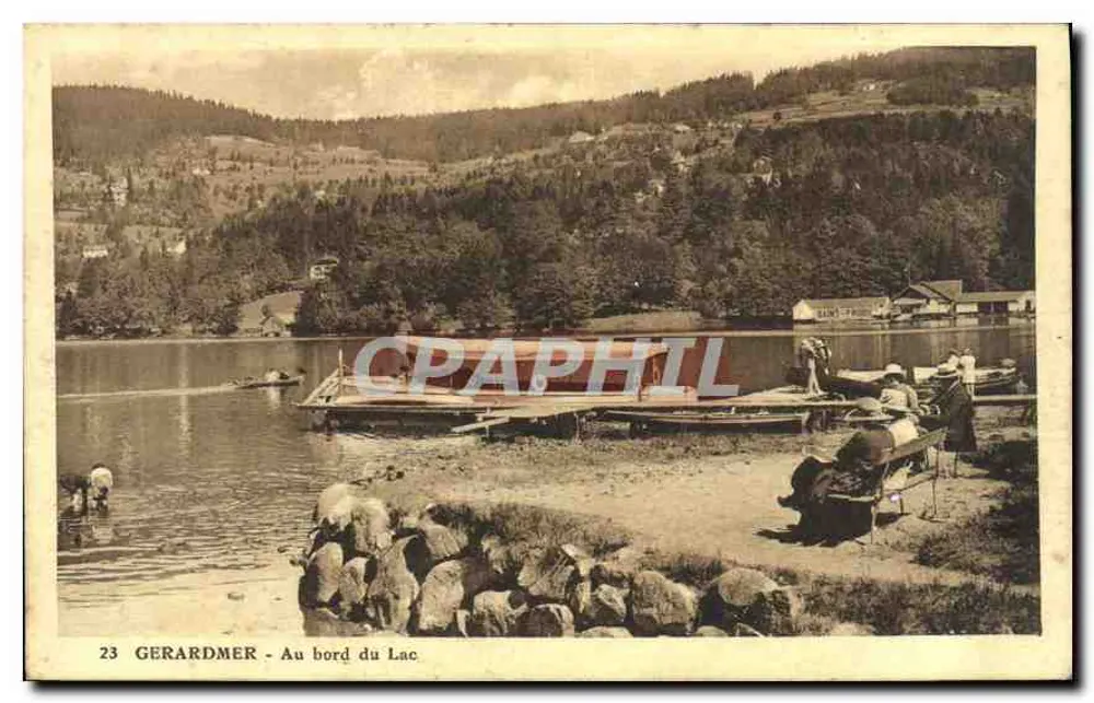GERARDMER - Aan de rand van het meer — uitgave Léonide Colifur, n°23 - Voorkant