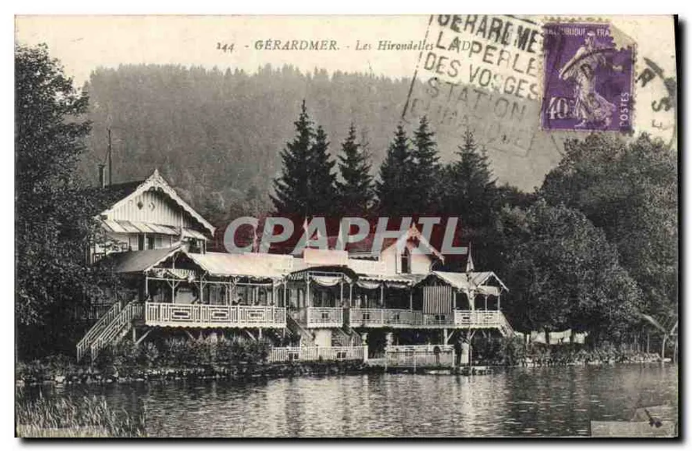 Gérardmer - As Hienas - Estação dos Vosges - Editor La Pefle - Frente