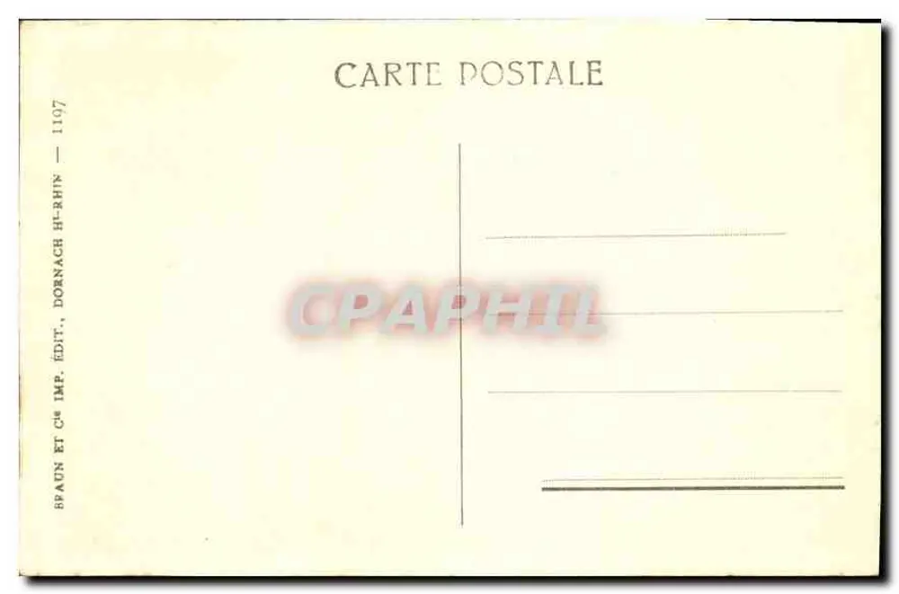 Mulhouse — Tribunal de Bailliage - Verso