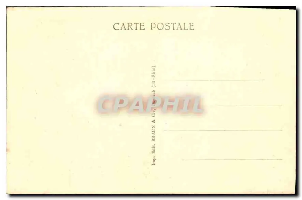 Mulhouse — O Bollwerk — editor BRAUN & Cie - Verso