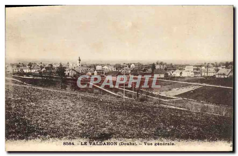 Le Valdahon (Doubs) — Vista geral — Edit. Grond, n° 8584 - Frente