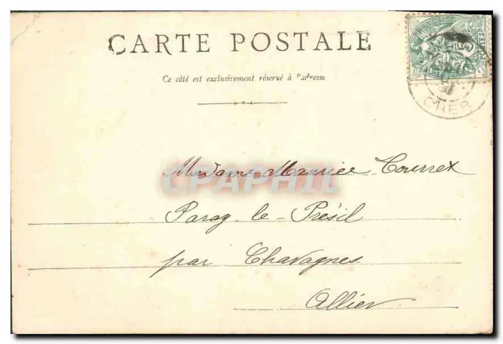 NÉMIS-LES-BAINS - Les Arônes — éditeur 'C. P. A. PHIL' n° 123 - Verso