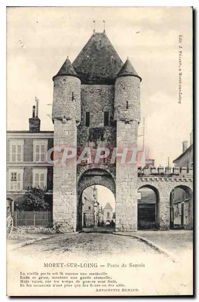 Moret-sur-Loing — Porta de Samois — J. Priland - Frente