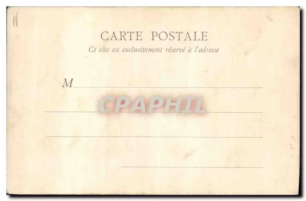 Paris — Gare de Lyon — E. R. Paris, n° 16 - Verso