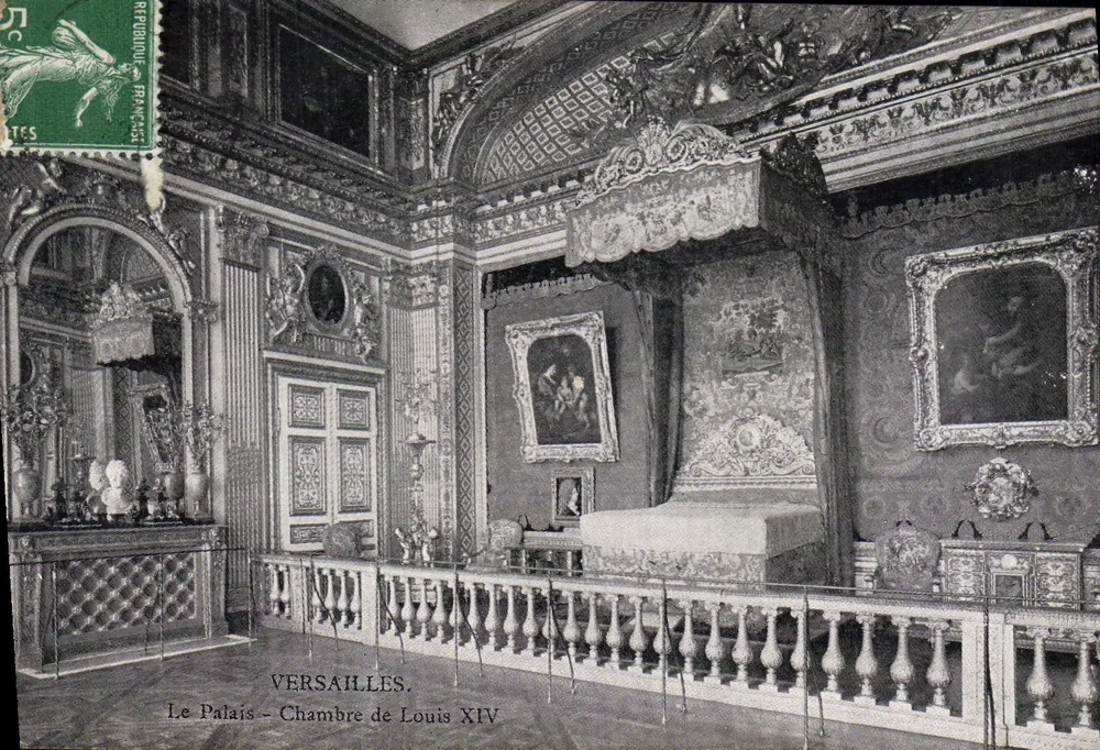 Versailles — Zimmer von Ludwig XIV — Verleger unbekannt, Seriennummer nicht sichtbar - Vorderseite