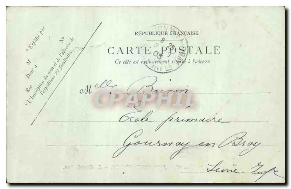 Boulogne-sur-Mer — Ansicht der Grande Rue — A.C. — 16. - Rückseite
