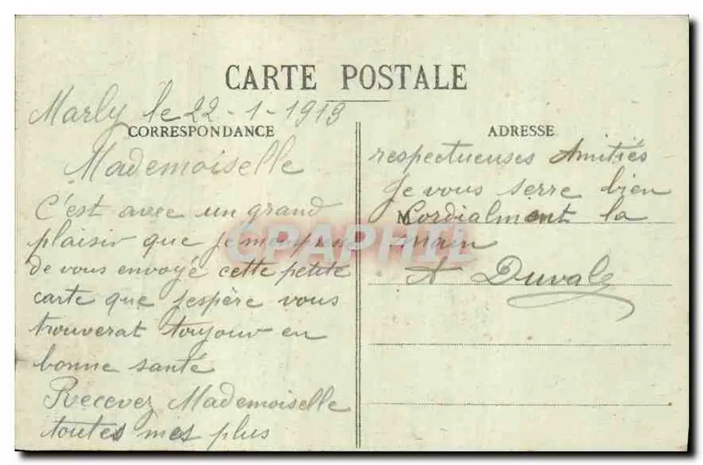 Metz - Monumento Mariscal Fabert — editor LIFÉ, n°4 - Verso