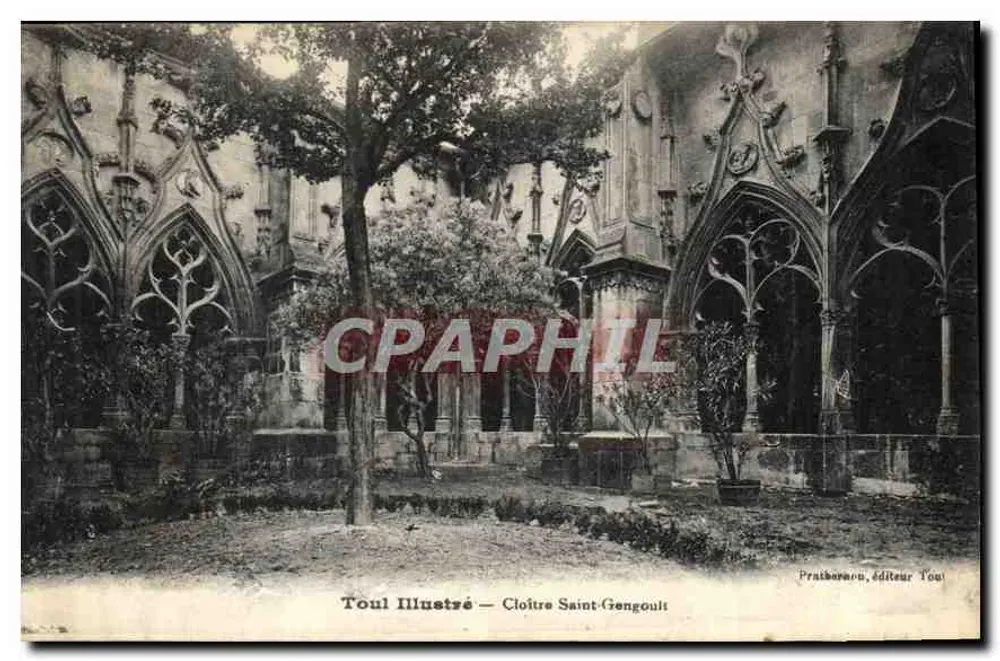 Cloître Saint-Gengoult — Toul Illustré — Pratbarben, editor Toul - Frente