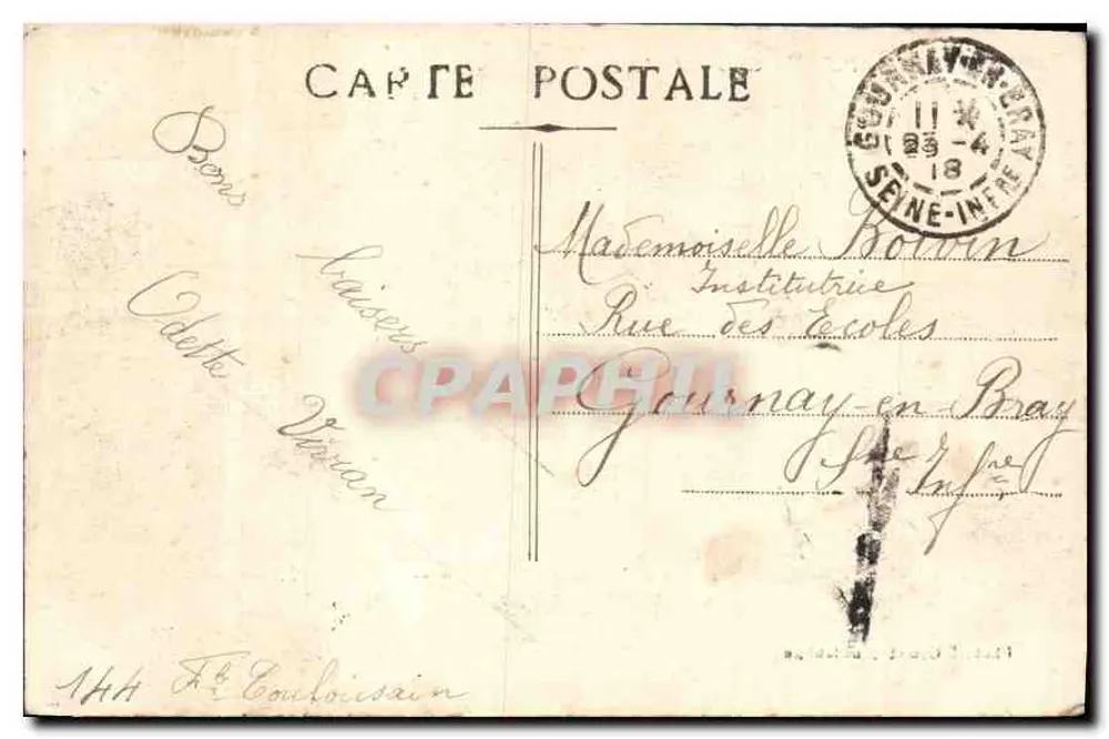 Montauban - O Ponte dos Consules — editor desconhecido, n° 35 - Verso
