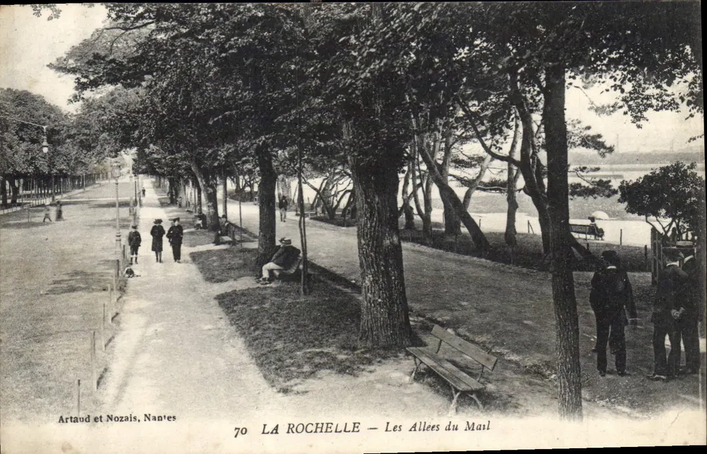 La Rochelle — Les Allées du Marl — Artaud et Nozais, Nantes, n°70 - Frente