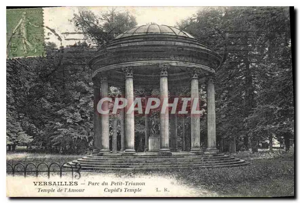 Versailles — Parc do Petit-Trianon — Templo do Amor (Templo de Cupido) — L. Ragon - Frente