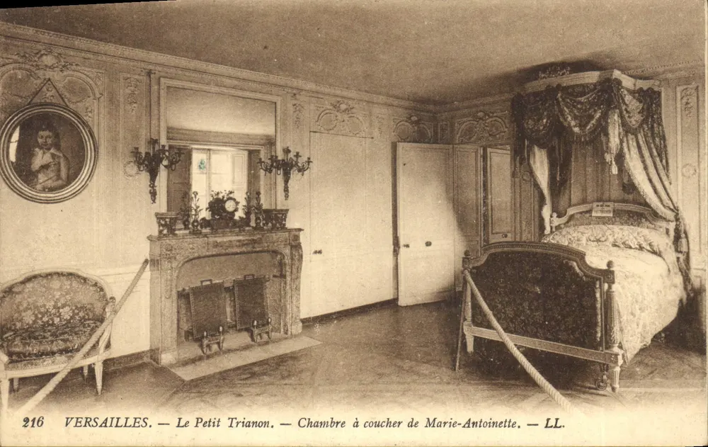 Versailles — Das kleine Trianon — Schlafzimmer von Marie-Antoinette — LL. n°216 - Vorderseite