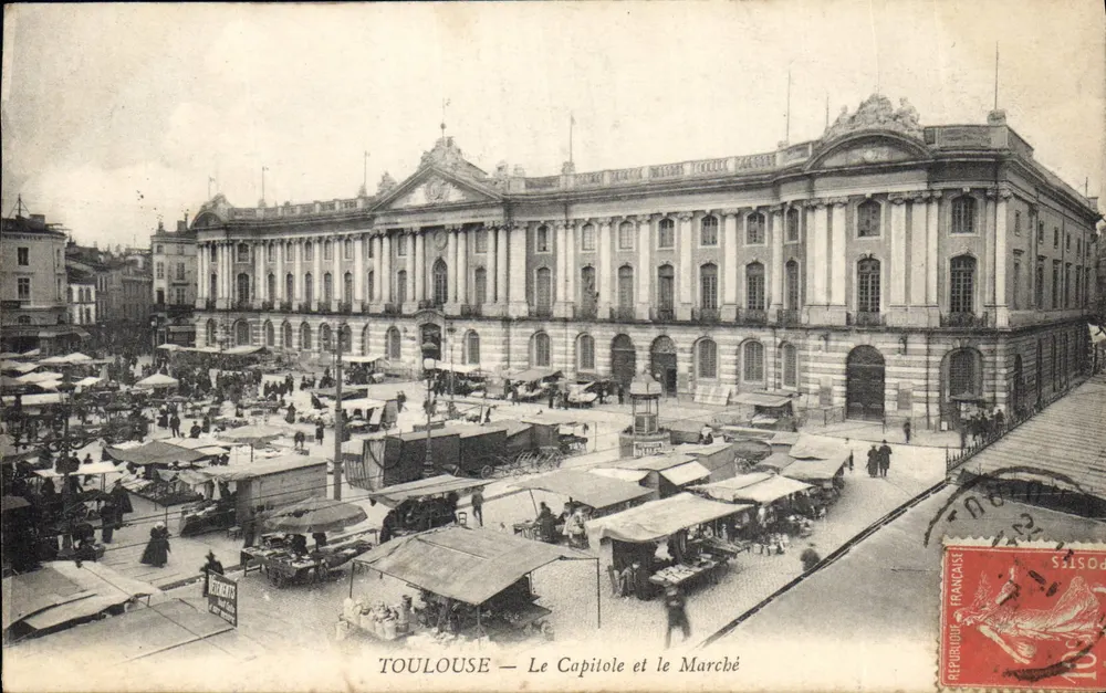 Toulouse — O Capitólio e o Mercado — Editor: Réunions - Frente