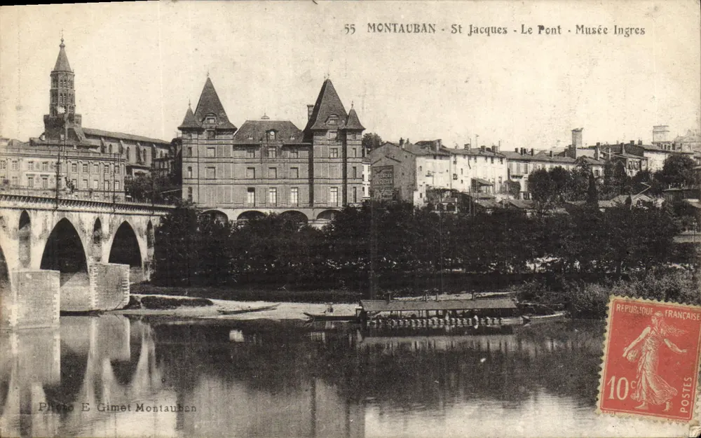 Montauban - São Jacinto - O Ponte - Museu Ingres — Foto E Gimet Montauban - Frente