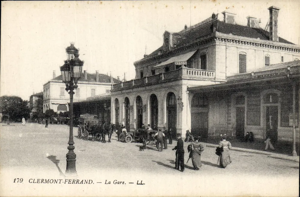 Clermont-Ferrand — A Estação — LL. — n° 179 - Frente