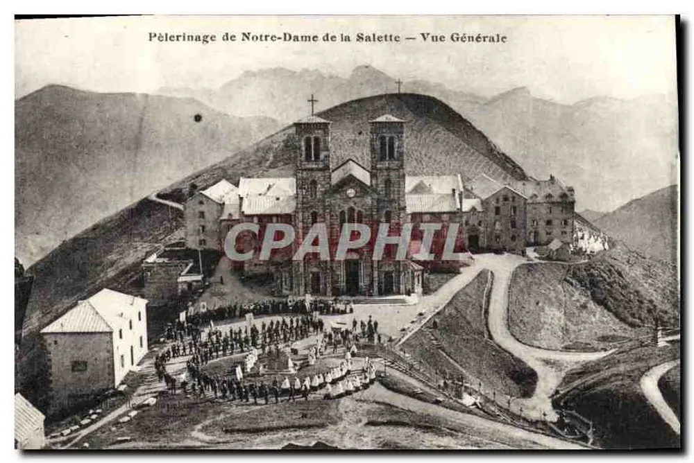 Pilgerung Notre-Dame de la Salette — Allgemeine Ansicht — Verlag: G. Baudouin, Lyon - Vorderseite