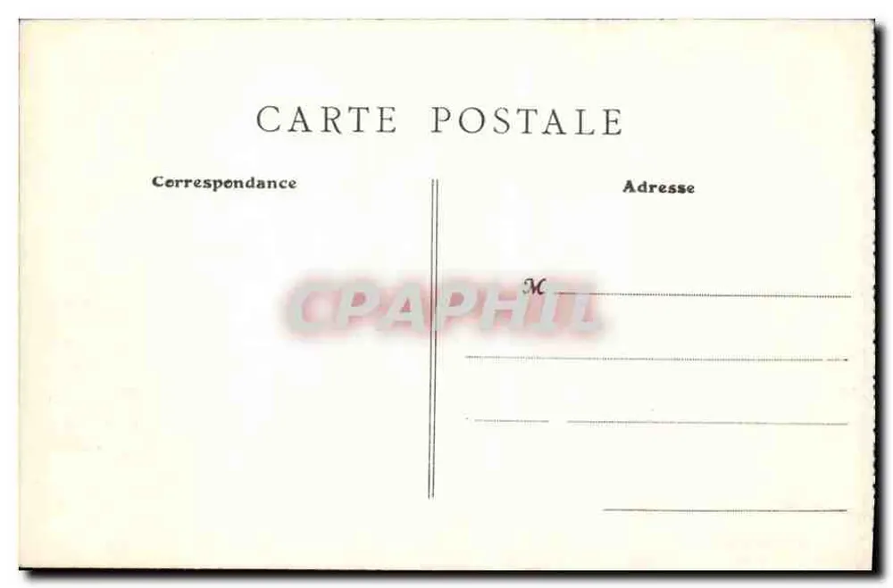 Trévoux (Ain) — Untere Präfektur — Gericht, ehemaliger Sitz des Parlaments — B.F. Paris - Rückseite