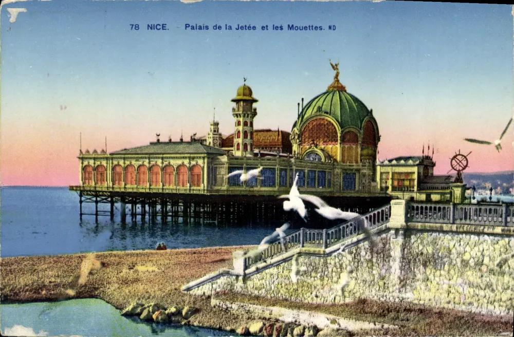 Nice - Palácio da Ponte e as Garças - N°78 - Frente