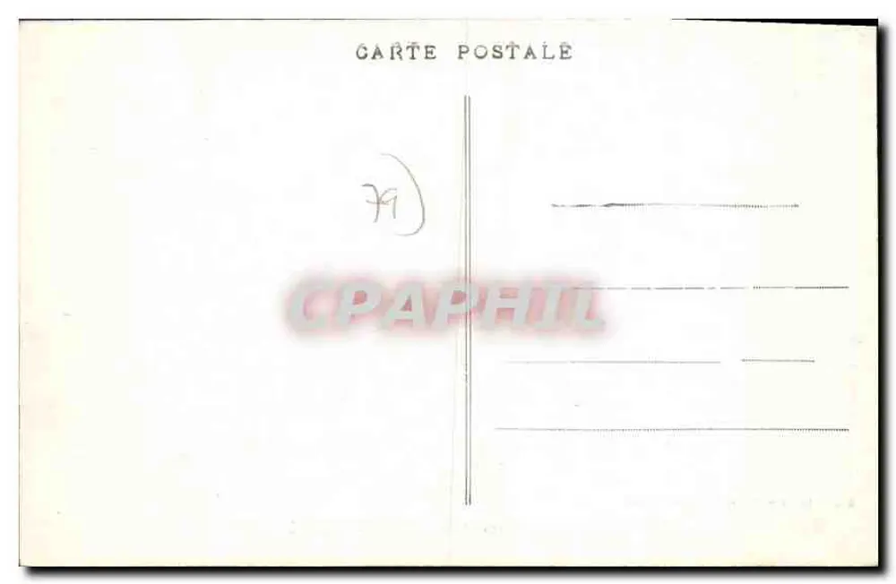 Der Marais Poitevin — Auf der Grande Rigole bei la Garette — Künstleredition Marceau Carrière - Niort, Nr. 132 - Rückseite