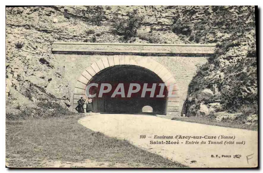Saint-Moré — Eingang zum Tunnel (Südseite) — B. F., PARIS - Vorderseite