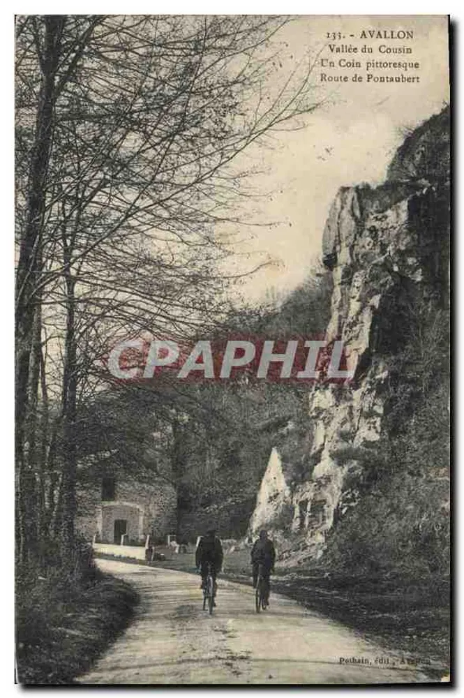 Avallon — Tal des Cousin, ein pittoreskes Eckchen — Pothain, Verlag in Avallon - Vorderseite