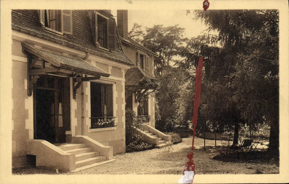 Gasthaus Petit-Pien — Sougères-sur-Sinotte (Yonne) — Photo-Edit. E. Mignon, Nangis-sur-Marne - Vorderseite