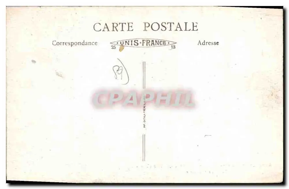 Kloster Sainte-Marie de La Pierre-qui-Vire — Der Friedhof — A. P. DÉCHÉ - Rückseite