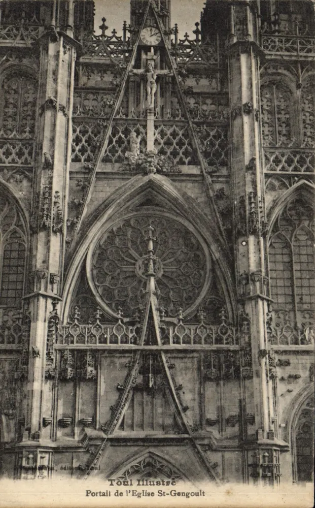 Portal der Kirche Saint-Gengoult — Toul — Edition Toul Illustré - Vorderseite