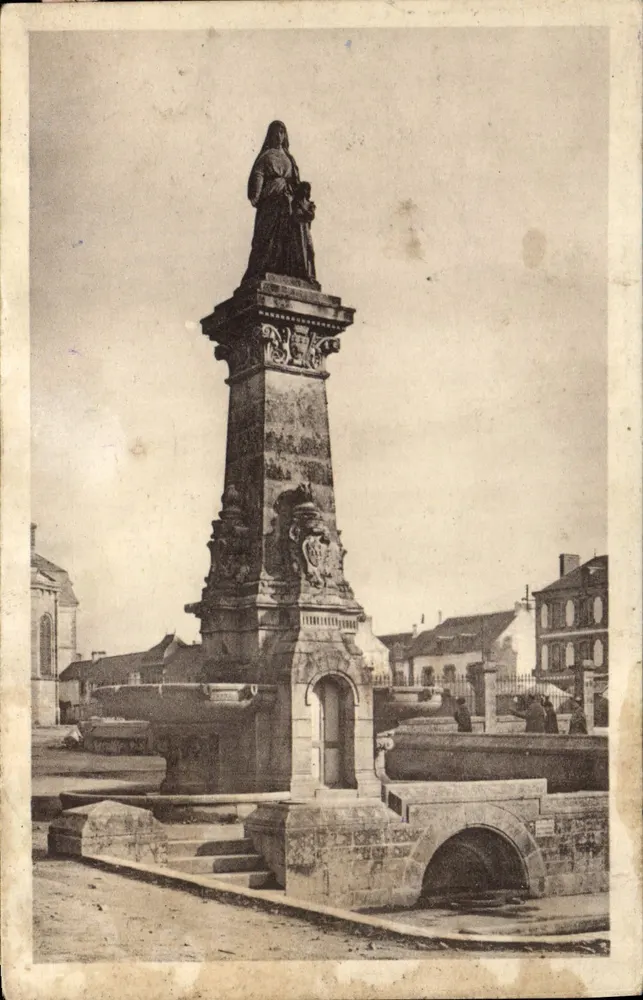 Santa Ana de Auray — A Fonte Milagrosa - Frente