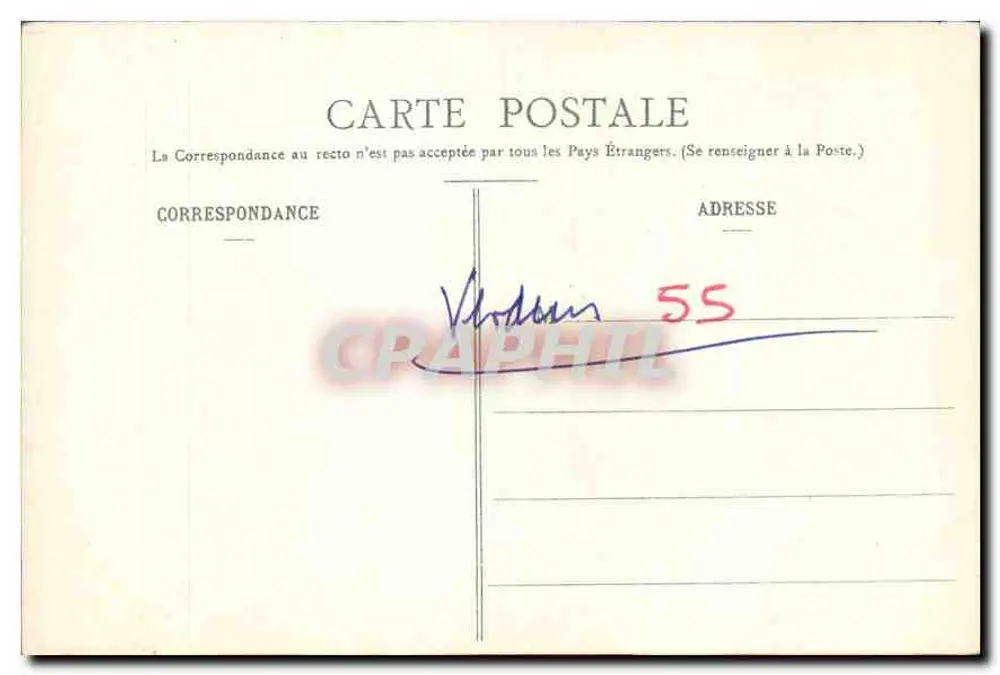 Verdun-sur-Meuse — Die Kathedrale — Äußere Ansicht — Martin & Cie - Rückseite