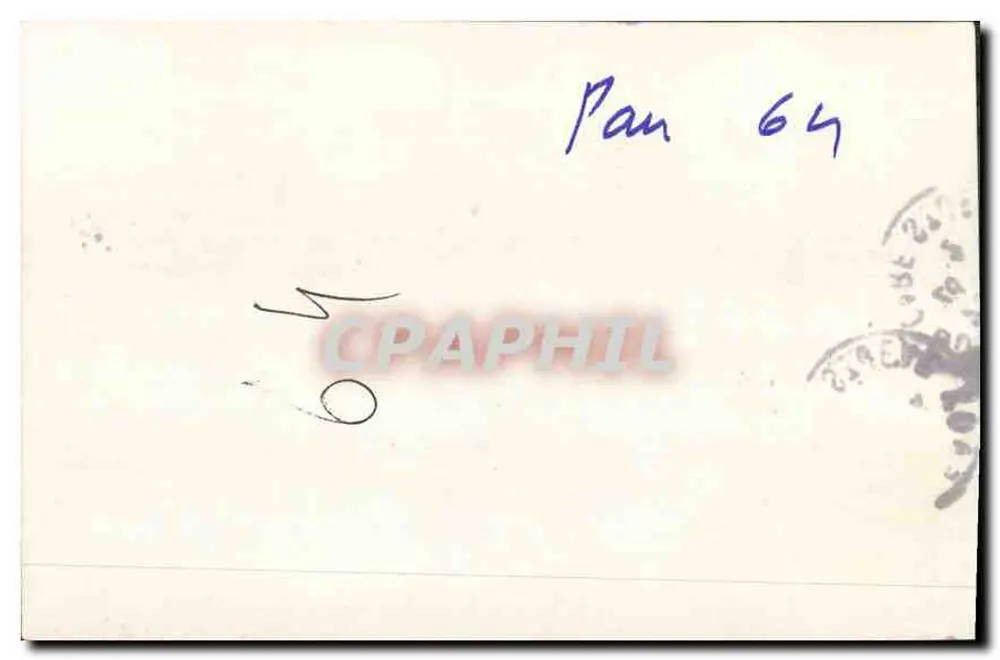 Pau — Panorama e Ponte de Jurançon — C.C. - 1 - Verso