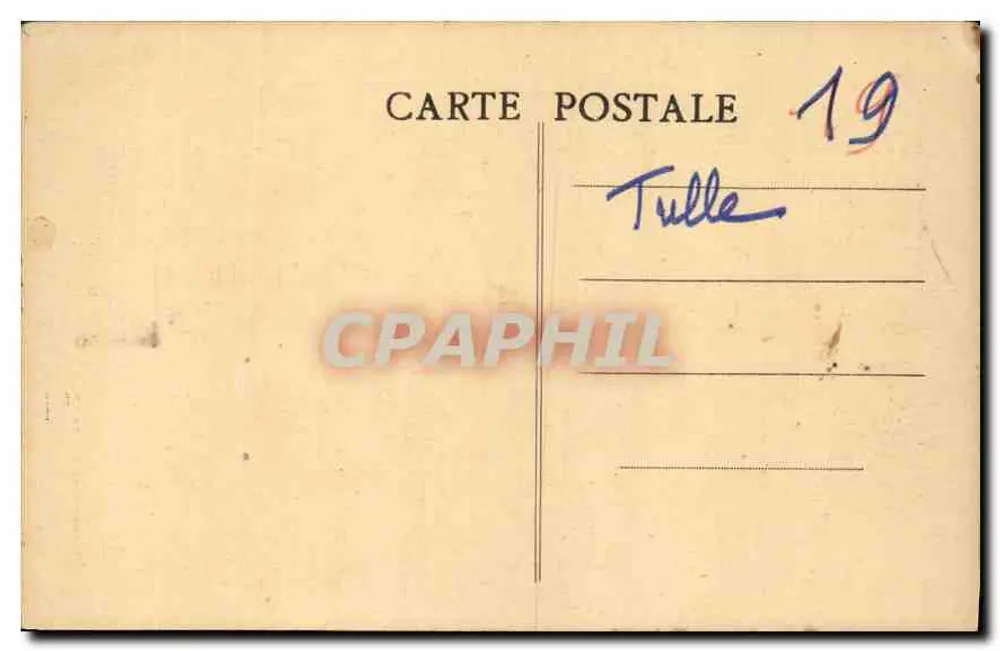 Tulle — A Catedral — Editor Tullier-Macon - Verso