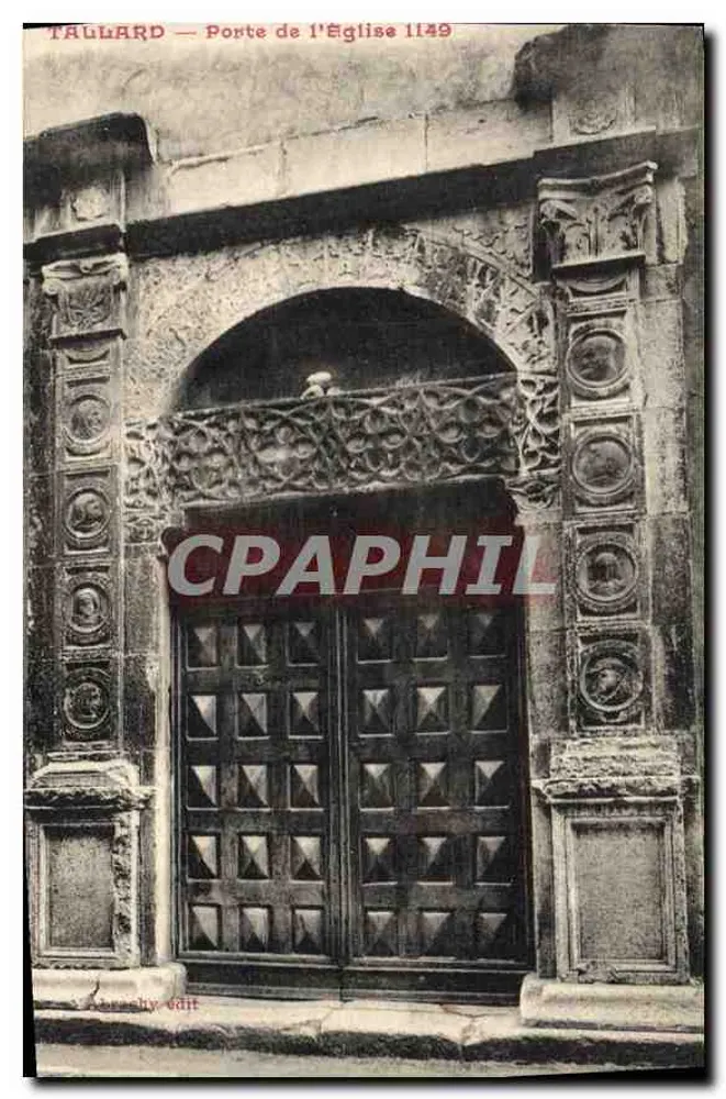 Taulard — Puerta de la Iglesia 1149 — Editor : Chy Gait - Anverso