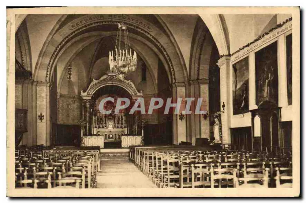Innenansicht der Basilika Notre-Dame du Laus — Hautes-Alpes — Verlag St Etienne du Laus - Vorderseite