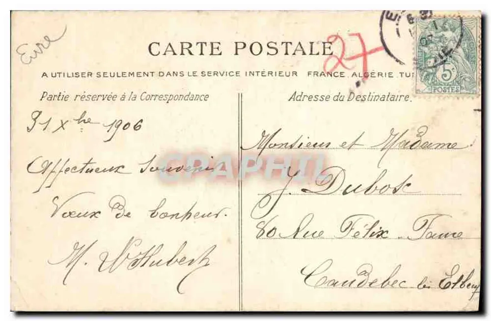 Évreux — Die Kathedrale — Verlag LA C.P.A. n°2437 - Rückseite