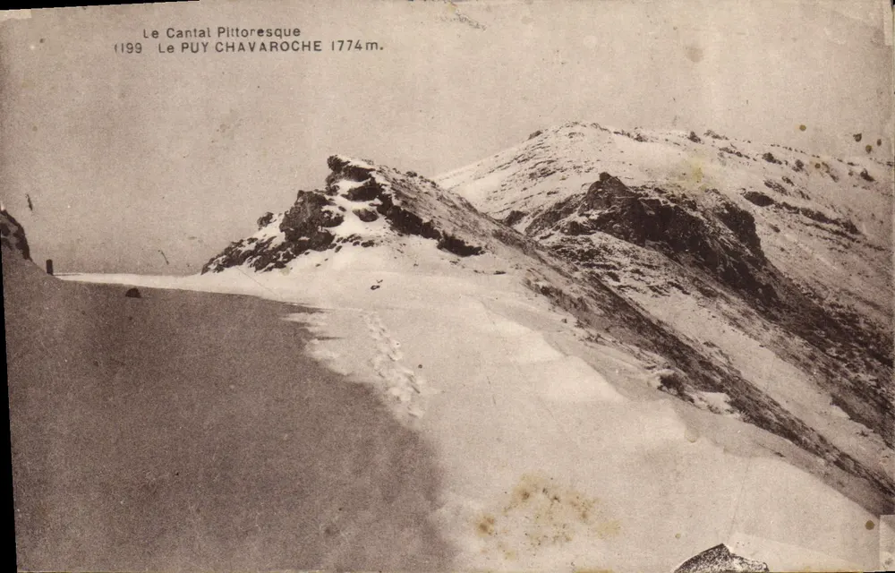 Le Puy Chavaroche — 1774 m — Édition Labouillac - Vorderseite