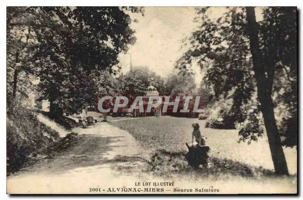 Alvignac-Miers — Sorgente Salmière — LE LOT ILLUSTRÉ 2001 - Recto